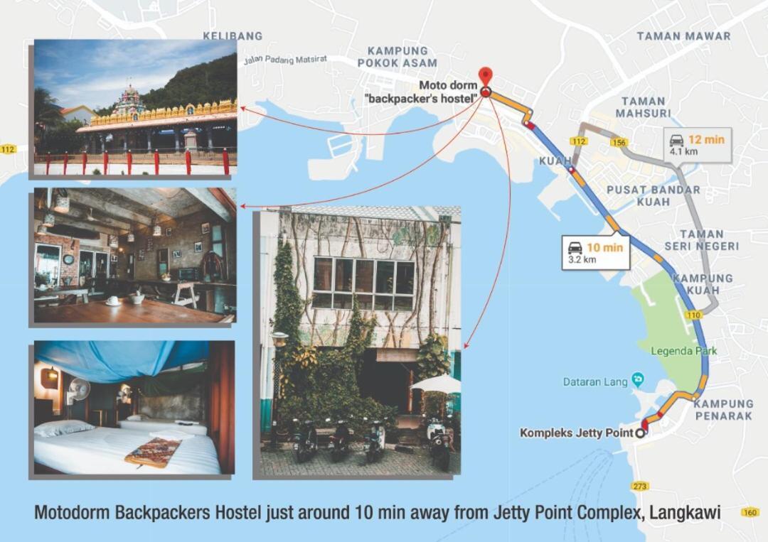 Hostel Motodorm Langkawi Kuah Zewnętrze zdjęcie